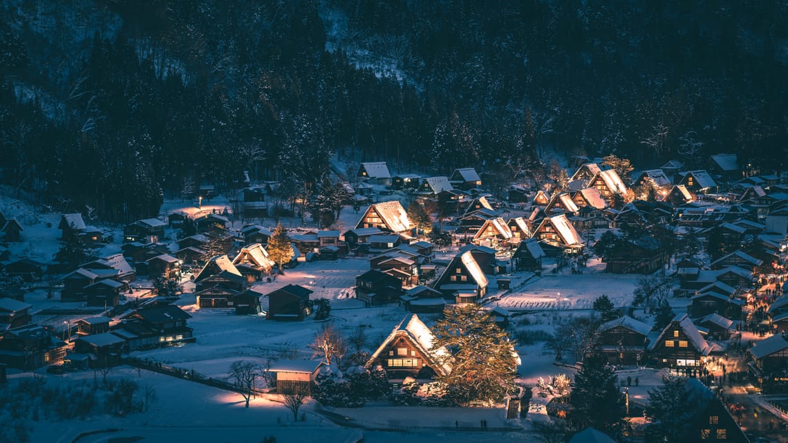 白川郷合掌造り